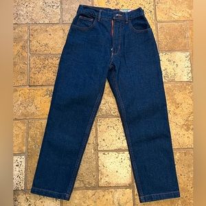*broken zipper* RARE Big Bud Press Rigid Denim Jeans Size 25